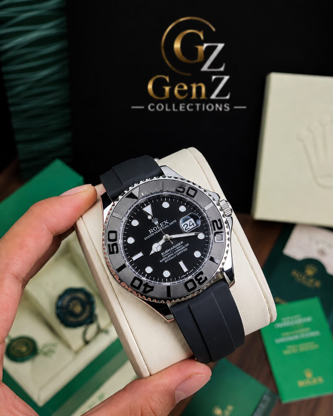Rolex Yacht-Master Inspired Luxury Men’s Watch