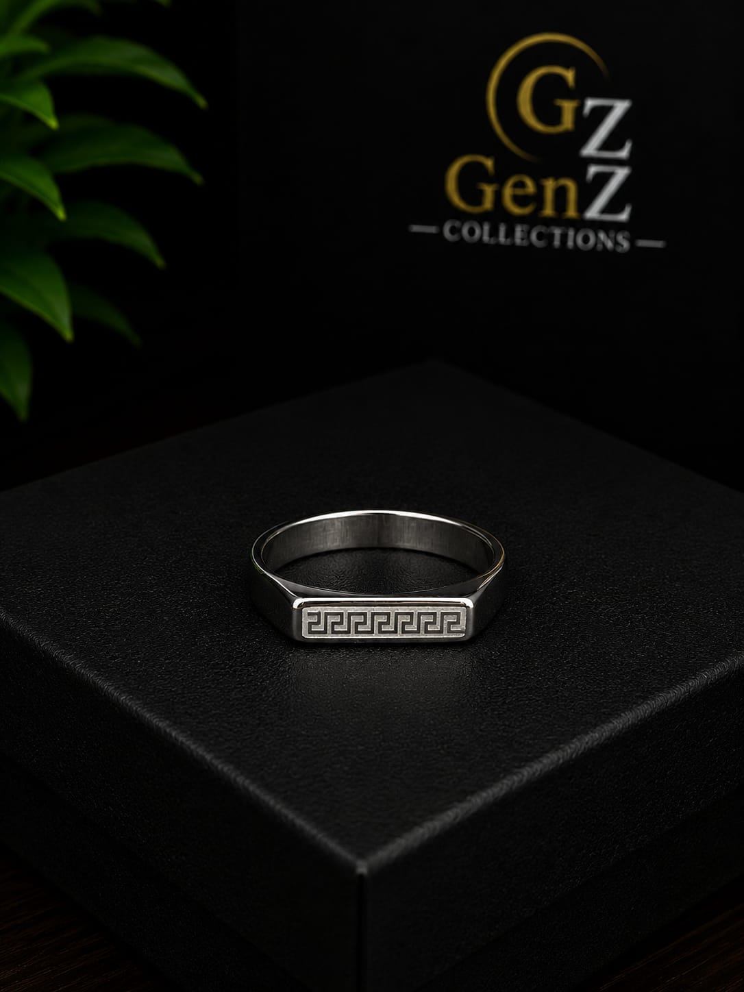 Luxury Gold Versace Ring for Men