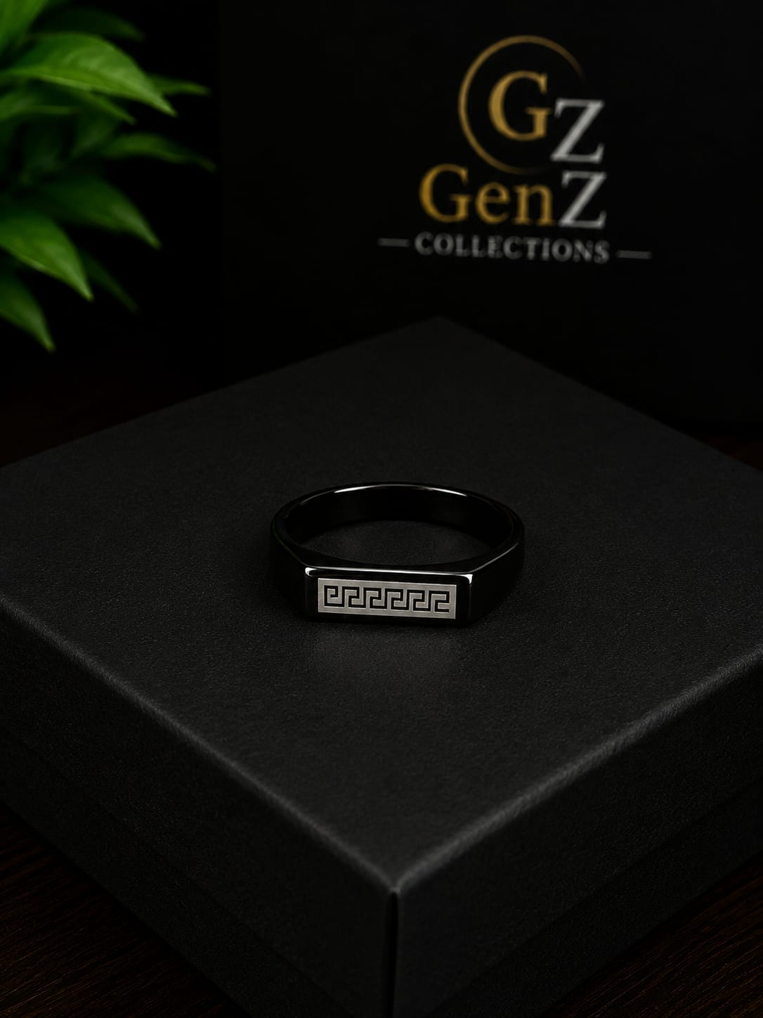 Luxury Gold Versace Ring for Men