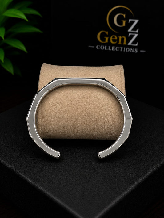 Gangster Style Stainless Steel Kada for Men